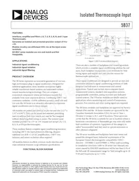 5B37-T-15-FC Datasheet Copertura