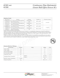 A1302ELHLT-T Datasheet Page 2