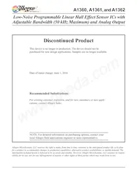 A1360LKTTN-T Datasheet Copertura