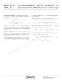 A1360LKTTN-T Datasheet Page 13
