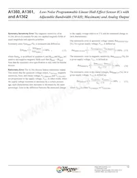 A1360LKTTN-T Datasheet Pagina 13