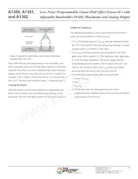 A1360LKTTN-T Datasheet Pagina 18