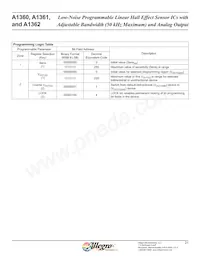 A1360LKTTN-T Datasheet Page 22