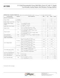 A1386LLHLX-T Datasheet Page 4