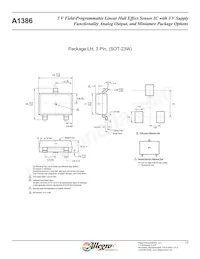 A1386LLHLX-T Datasheet Page 18