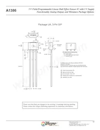 A1386LLHLX-T Datasheet Page 19
