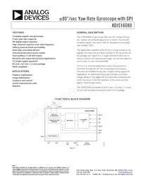 ADIS16080ACCZ Datenblatt Cover