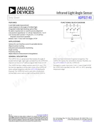 ADPD2140BCPZN-RL Datasheet Copertura