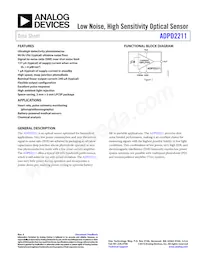 ADPD2211ACPZ-RL Datasheet Copertura