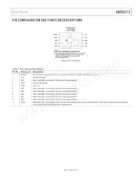 ADPD2212ACPZ-R7 Datasheet Page 5