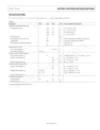 ADT6501SRJZP085-RL Datasheet Page 3