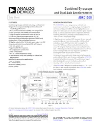 ADXC1500AWBRGZ-RL Datenblatt Cover