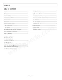ADXRS620BBGZ-RL Datasheet Pagina 2