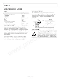 ADXRS620BBGZ-RL Datasheet Page 4