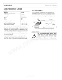 ADXRS646TBGZ-EP-RL Datasheet Page 4