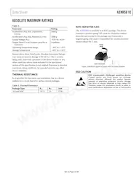 ADXRS810WBRGZ-RL Datasheet Page 5