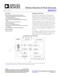 ADXRS910WBRGZ-RL Datasheet Copertura