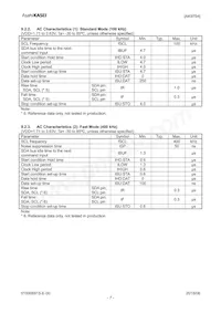 AK9754AE Datasheet Page 7