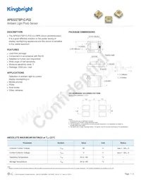 APS3227SP1C-P22 Datasheet Cover