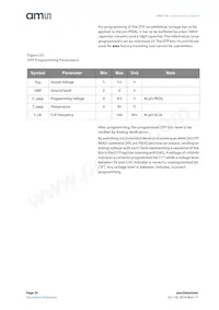 AS5115A-HSST 데이터 시트 페이지 20