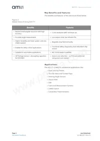 AS5171B-HSIT 데이터 시트 페이지 2