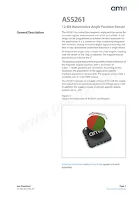 AS5261-HMFM Datasheet Cover