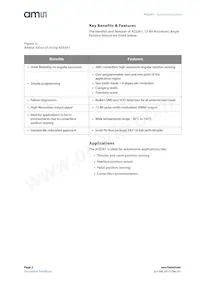 AS5261-HMFM Datasheet Pagina 2