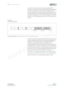 AS7211-BLGM數據表 頁面 21
