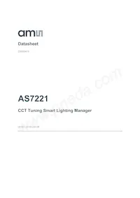 AS7221-BLGM Datasheet Cover