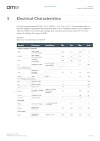 AS7221-BLGM數據表 頁面 10