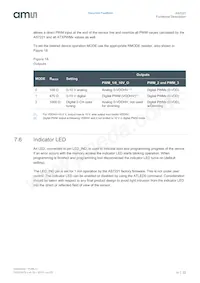 AS7221-BLGM Datasheet Pagina 22