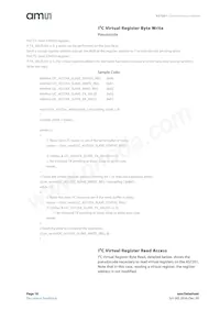 AS7261-BLGM Datasheet Pagina 18