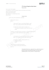 AS7261-BLGM Datasheet Pagina 19