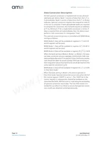 AS7263-BLGM Datasheet Pagina 14