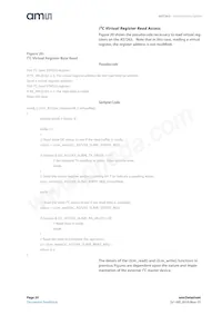 AS7263-BLGM Datasheet Pagina 20