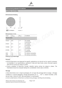 B59095A0080B110 Datasheet Page 3