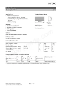 B59249R0155B010 Datasheet Page 2