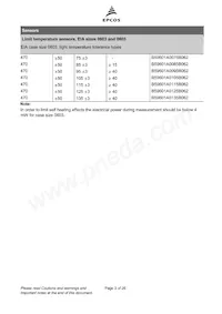 B59604A85A62 Datasheet Page 3