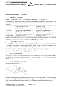 B59604A85A62 Datasheet Page 14