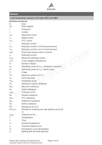 B59604A85A62 Datasheet Page 23