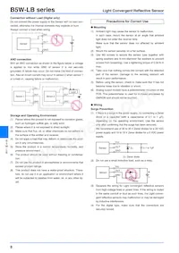 B5W-LB1122-1 Datasheet Page 8
