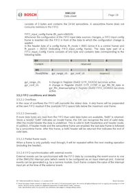 BMG250 Datasheet Page 19