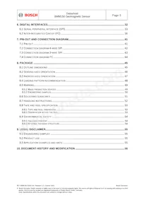 BMM150 Datasheet Page 5