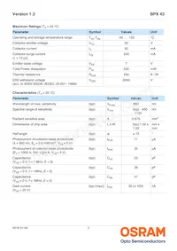 BPX 43-4 Datasheet Page 2