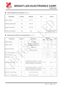BRM-2508 Datasheet Page 3