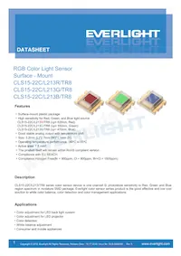 CLS15-22C/L213G/TR8 Datenblatt Cover