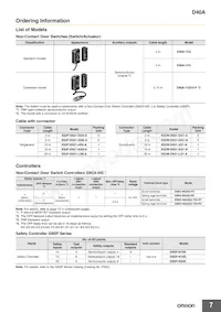 D40A-1C015-F Datasheet Page 7