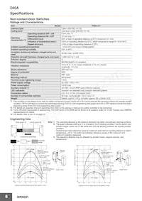 D40A-1C015-F Datasheet Page 8