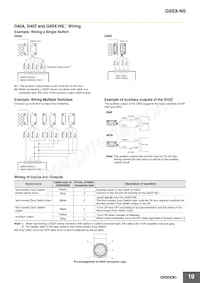 D40A-1C015-F Datasheet Page 19