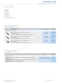 DS50-P1112 Datasheet Pagina 5
